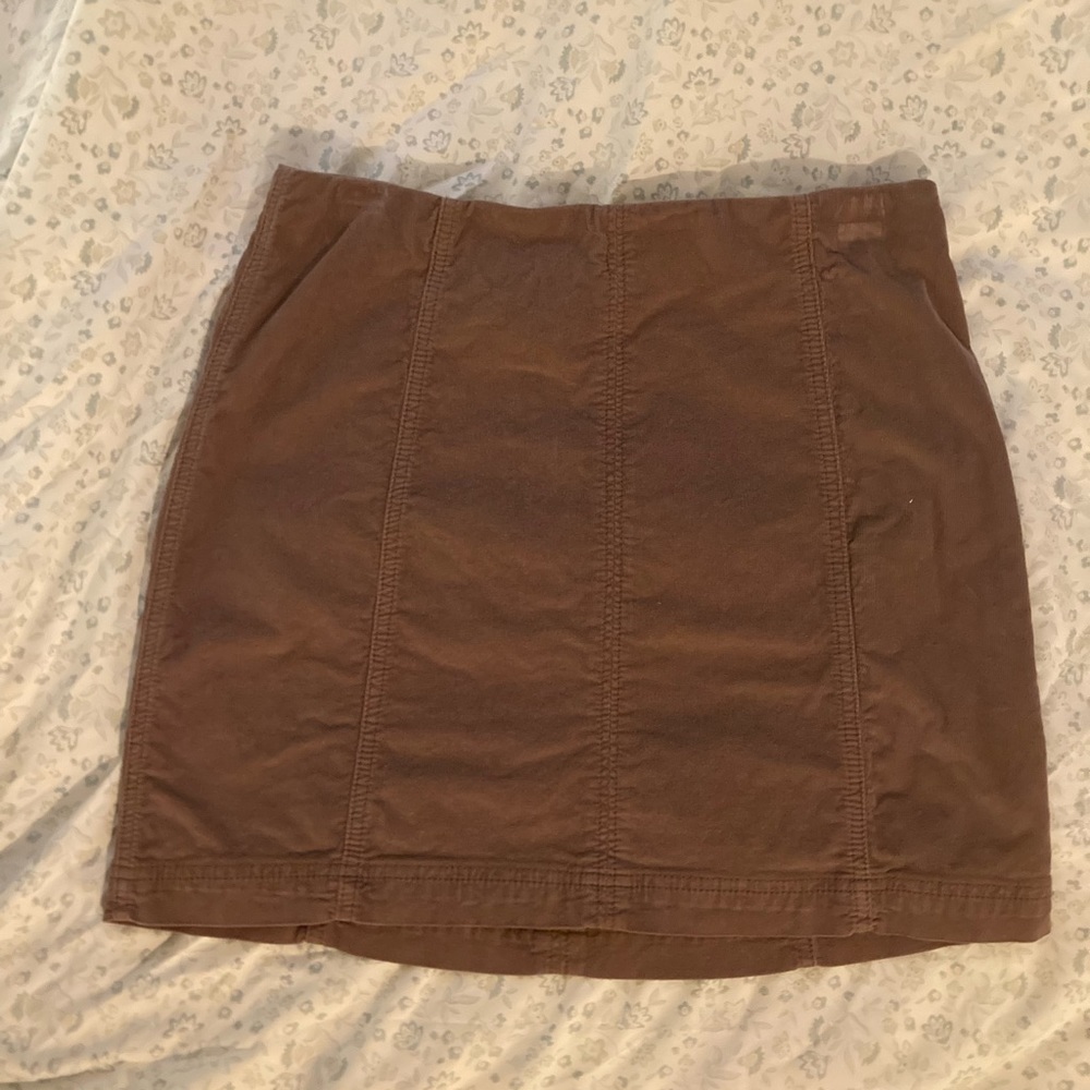 Free people mini skirt